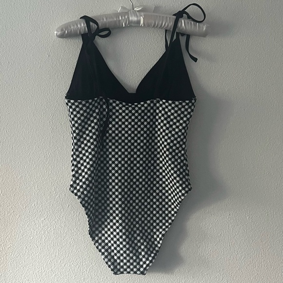 {Solid & Striped} Brand New Baby Gingham Jacquard One Piece - Picture 8 of 11